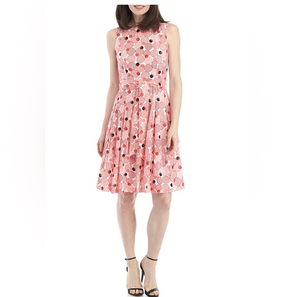 Anne Klein Fit and Flair Sleeveless Dress - Picture 1 of 11